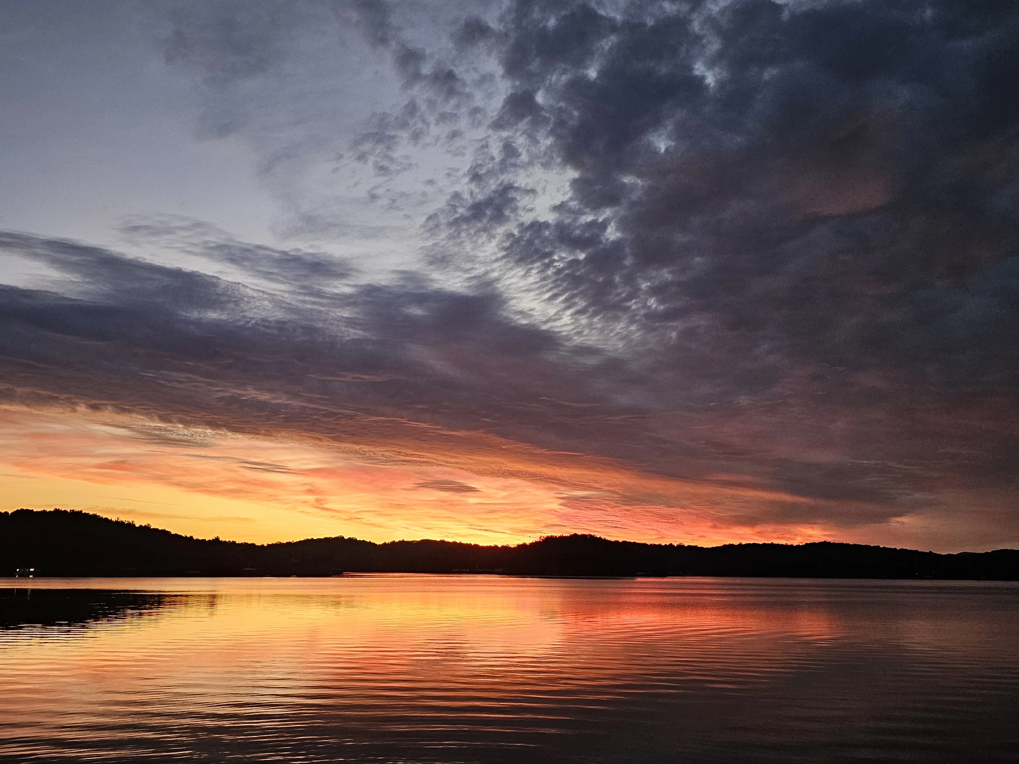 Morning breaks in violet and rose — a reminder that the light returns, gently, every single day.